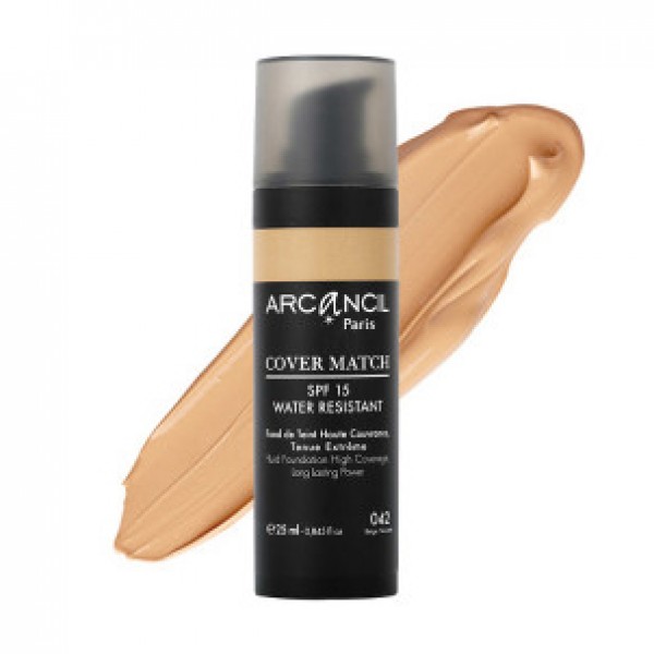 Fond de Ten Cover Match SPF15 Beige Noisette 42 Arcancil Paris Fond de Ten Cover Match SPF15 Beige Noisette 42 Arcancil Paris