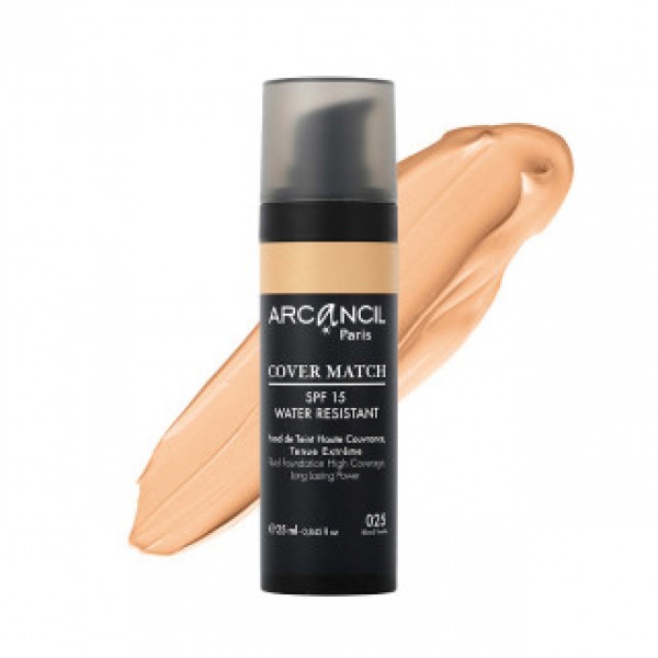 Fond de Ten Cover Match SPF15 Blond Tendre 25 Arcancil Paris