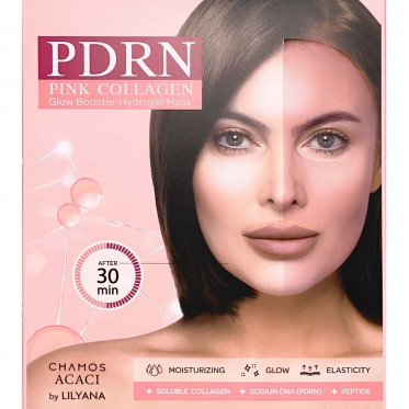PDRN Pink Collagen Glow Booster Hydrogel Mask by Chamos Cosmetic