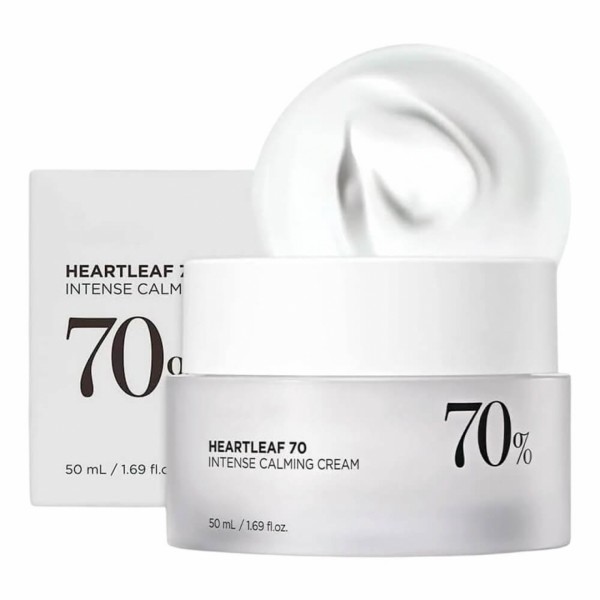Heartleaf 70% Intense Calming Cream, 50 ml, ANUA 