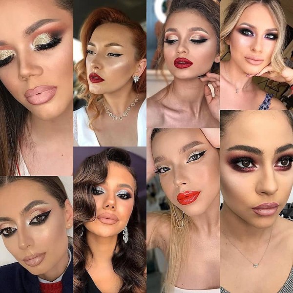 Curs perfecționare machiaj mireasa, linia de tus si ten acneic