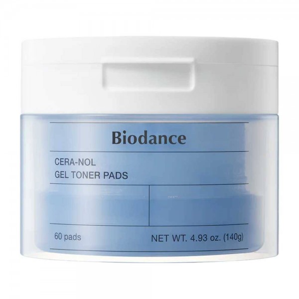 Cera-Nol Gel Toner Pads, 60 bucati, Biodance