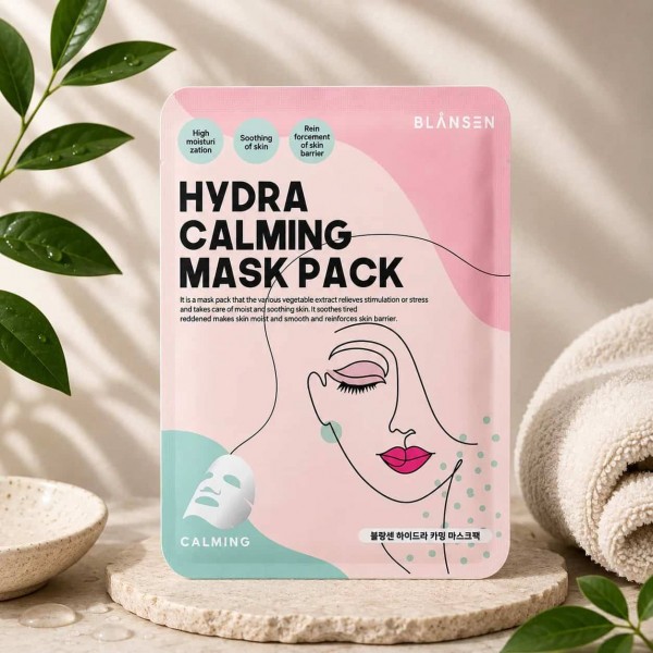Hydra Calming Mask Pack, Blansen by Chamos Cosmetic Hydra Calming Mask Pack, Blansen by Chamos Cosmetic