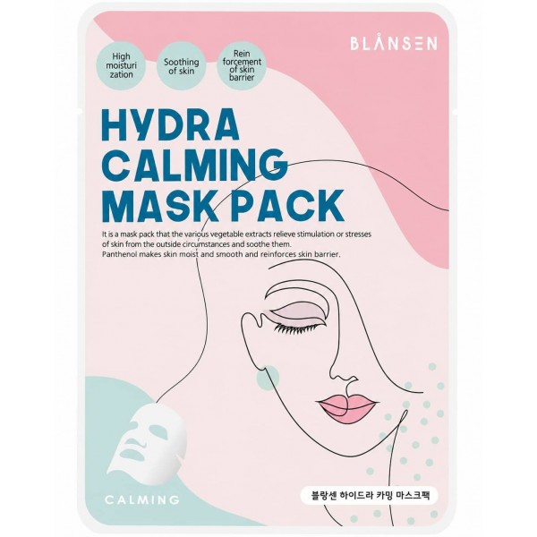Hydra Calming Mask Pack, Blansen by Chamos Cosmetic Hydra Calming Mask Pack, Blansen by Chamos Cosmetic