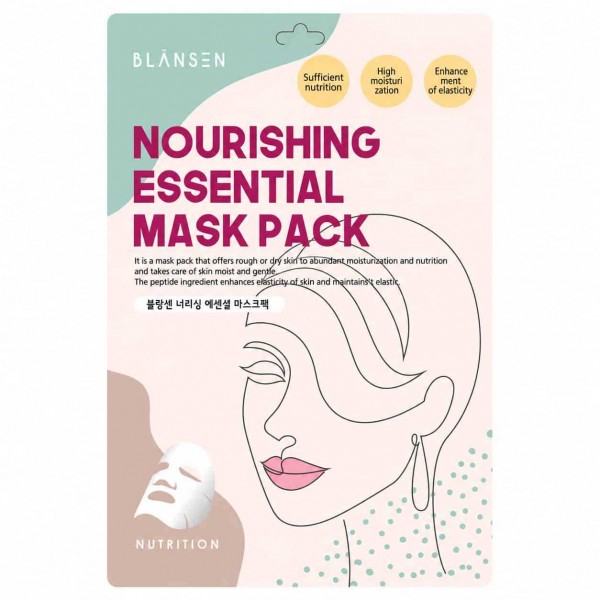 Nourishing Essential Mask Pack, Blansen by Chamos Cosmetic Nourishing Essential Mask Pack, Blansen by Chamos Cosmetic