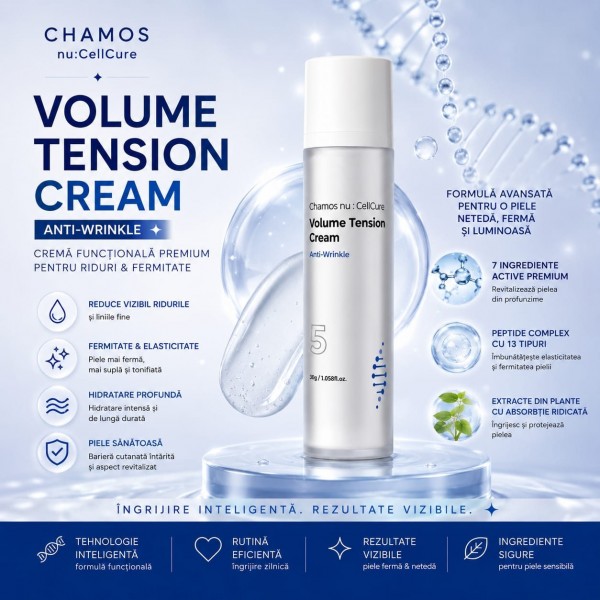 Volume Tension Cream anti-wrinkle, Chamos nu:CellCure Volume Tension Cream anti-wrinkle, Chamos nu:CellCure