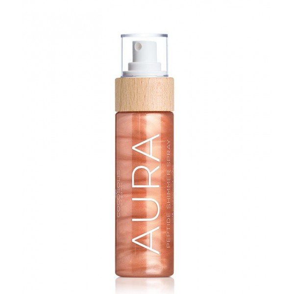 AURA NUDE Peptide Shimmer Spray, 100 ml, Cocosolis