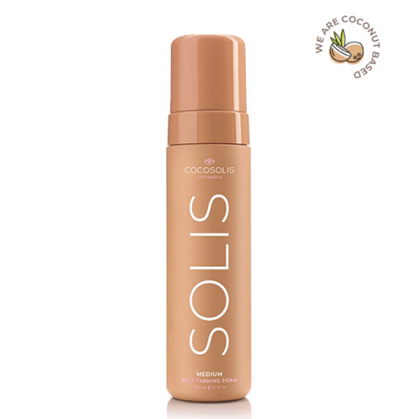 SOLIS Medium Self-tanning Foam, 200 ml, Cocosolis SOLIS Medium Self-tanning Foam, 200 ml, Cocosolis