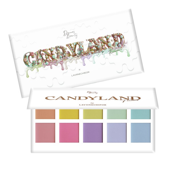 Paleta farduri Candyland by Dannes Beauty & Lavii Nechifor