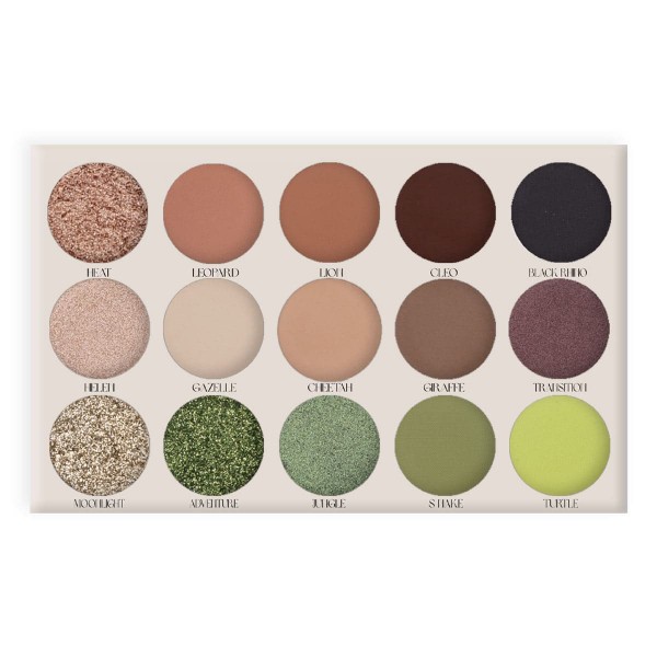 Paleta farduri Safari by Dannes Beauty & Lavii Nechifor
