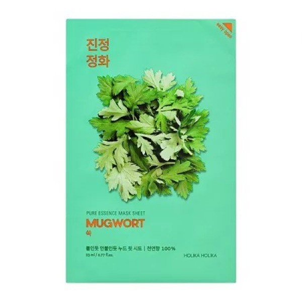 Pure Essence Mask Sheet Mugwort, 23 ml, Holika Holika