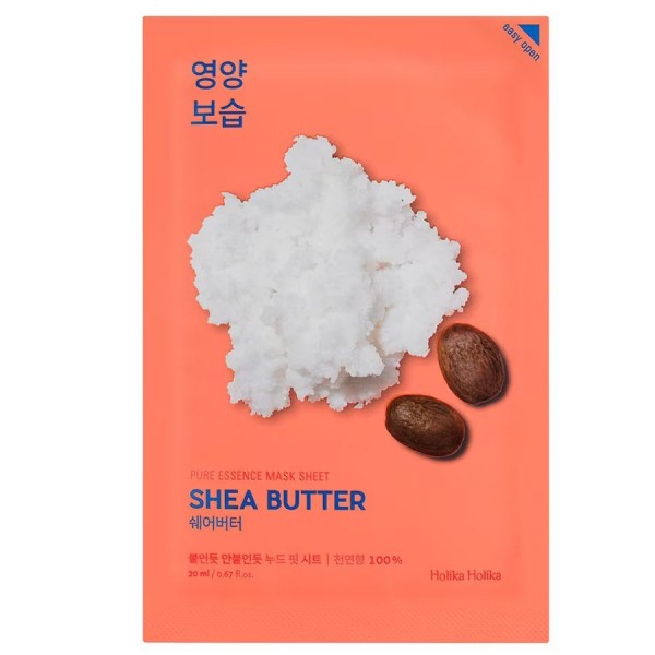 Pure Essence Mask Sheet Shea Butter, 23 ml, Holika Holika