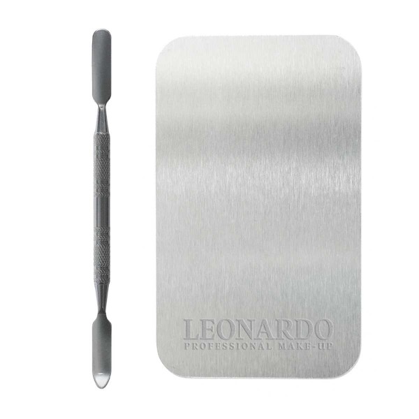 Paletă de mixare si spatulă Leonardo