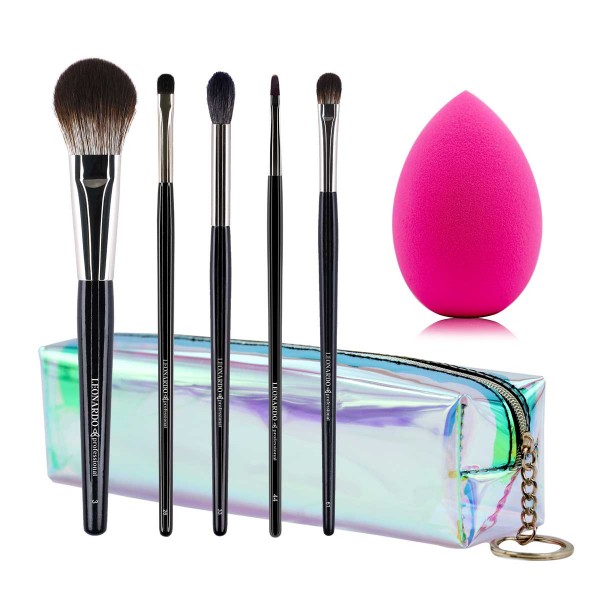 Set pensule machiaj Leonardo Essentials