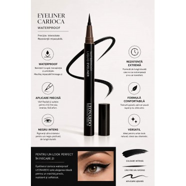 Eyeliner Carioca Waterproof Eyeliner Carioca Waterproof