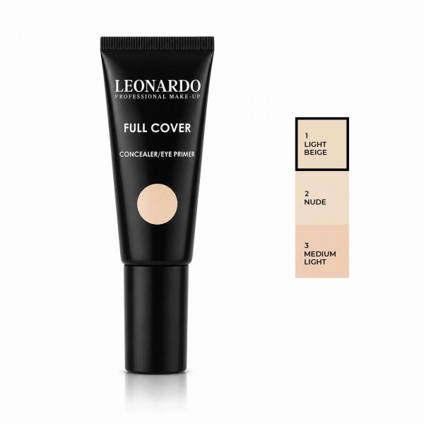 Full Cover 1 Light Beige, 10 ml, Leonardo
