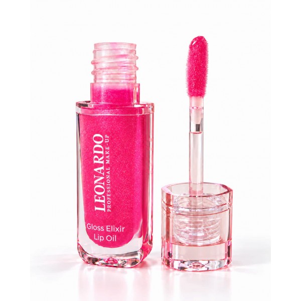 Gloss Elixir Lip Oil Berry Spark, 3.5 ml, Leonardo