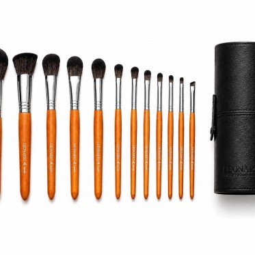 Set 12 pensule make-up Leonardo Basic și ETUI cadou
