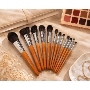 Set 12 pensule make-up Leonardo Basic și ETUI cadou