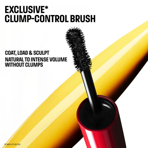 Volume Artist Mascara 01 Whatever Black, 12 ml, Make Up For Ever Volume Artist Mascara 01 Whatever Black, 12 ml, Make Up For Ever