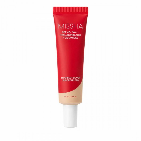 BB Cream M Perfect Cover SPF42 nuanta 27 Honey Beige, 50ml, Missha