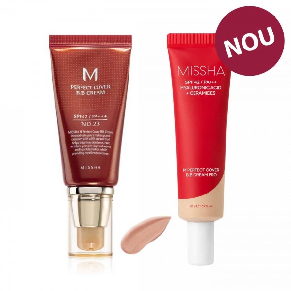 BB Cream M Perfect Cover SPF42 nuanta 23 Natural Beige, 50ml, Missha