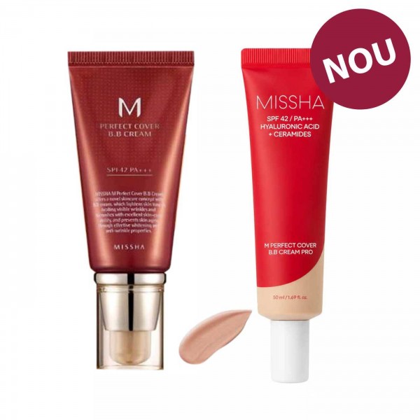 BB Cream M Perfect Cover SPF42 nuanta 25 Warm Beige, 50ml, Missha