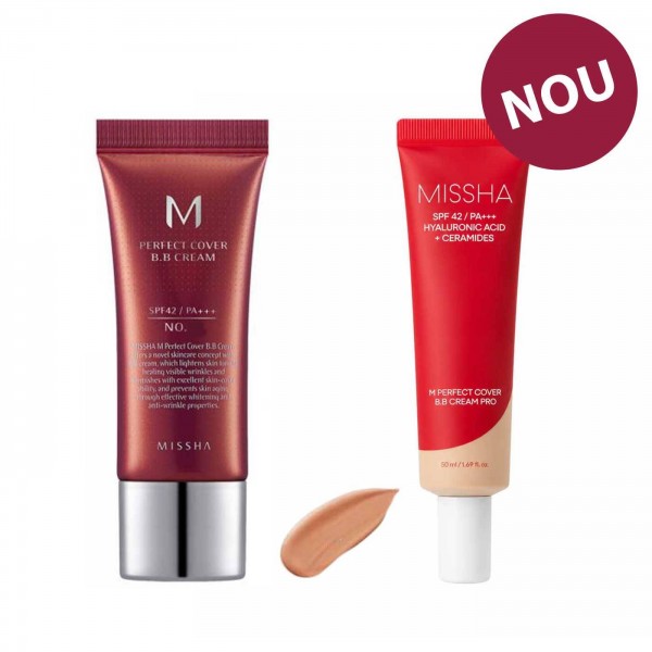 BB Cream M Perfect Cover SPF42 nuanta 27 Honey Beige, 20ml, Missha BB Cream M Perfect Cover SPF42 nuanta 27 Honey Beige, 20ml, Missha