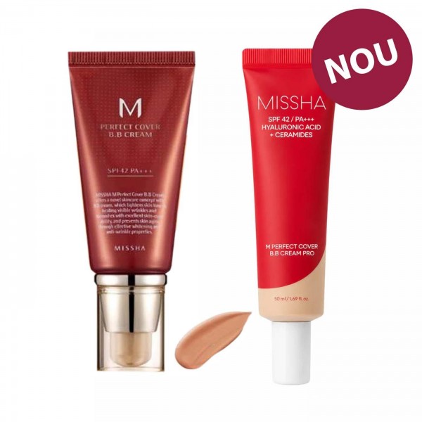 BB Cream M Perfect Cover SPF42 nuanta 27 Honey Beige, 50ml, Missha