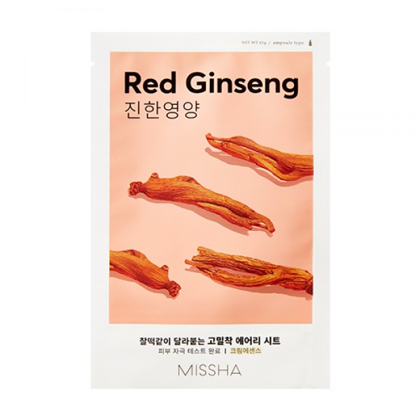 Masca nutritiva cu extract de ginseng rosu, 19g, Missha Masca nutritiva cu extract de ginseng rosu, 19g, Missha