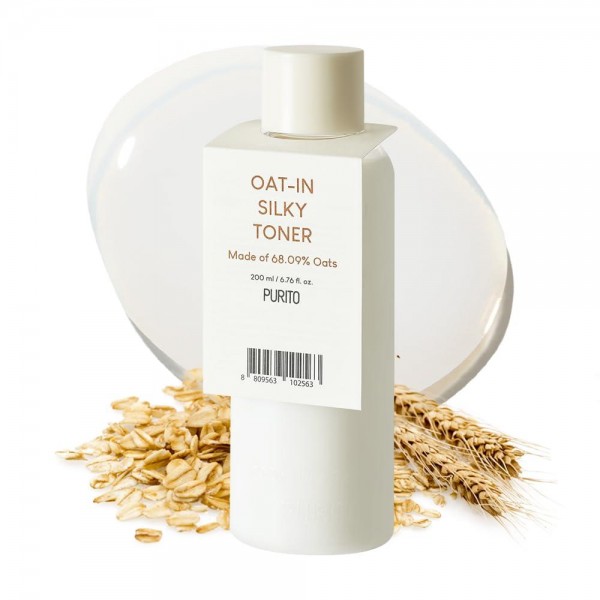 Oat-in Silky Toner, 200ml, Purito