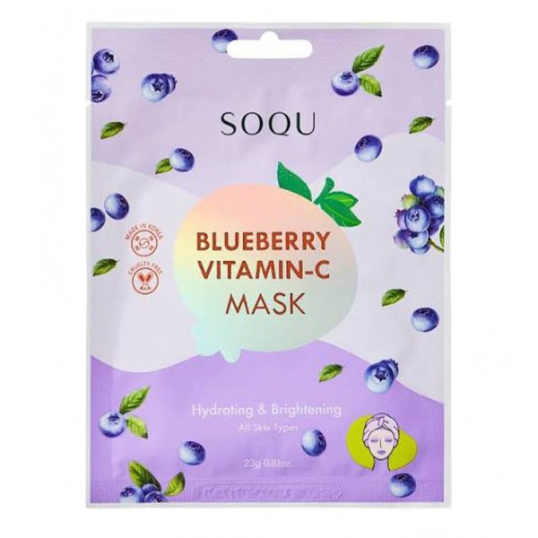 Blueberry Vitamin-c Mask Hydrating & Brightening