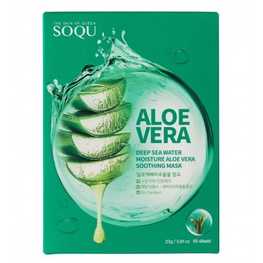 Deep Sea Water Moisture Aloe Vera Soothing Mask