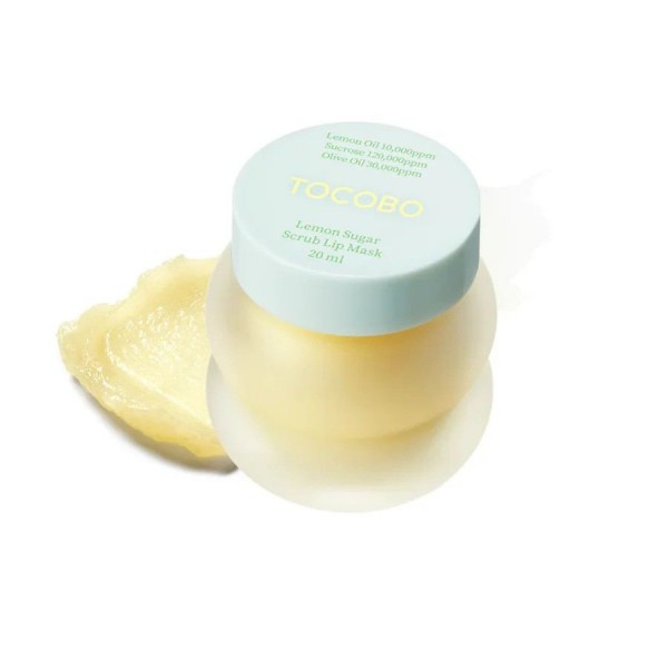 Lemon Sugar Scrub Lip Mask, 20 ml, TOCOBO