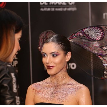 Masterclass contouring, make-up mireasa, tehnica eyeliner gel by Inna Mushinskaia, Brasov, 4-5 mai 2017