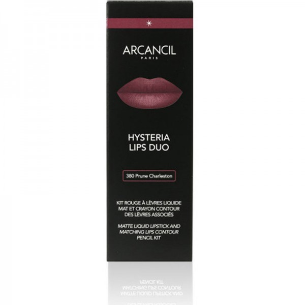 Hysteria Lips Duo 380 Prune Charleston Arcancil Paris