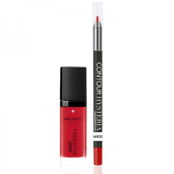 Hysteria Lips Duo 125 Rouge Rock Arcancil Paris
