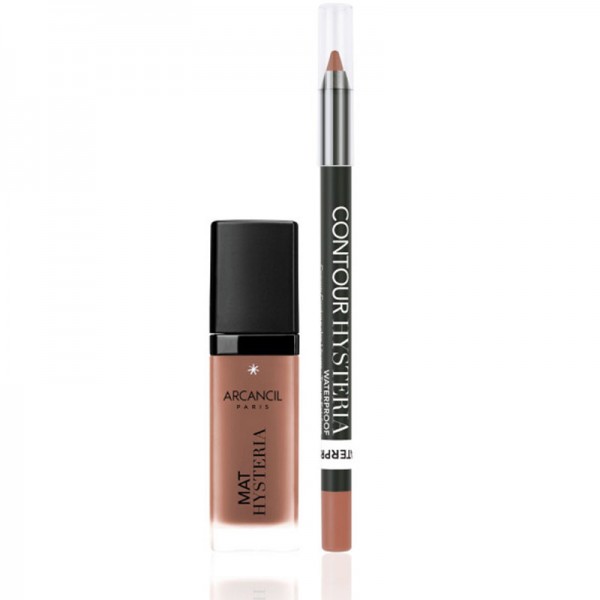 Hysteria Lips Duo 515 Brun Twist Arcancil Paris